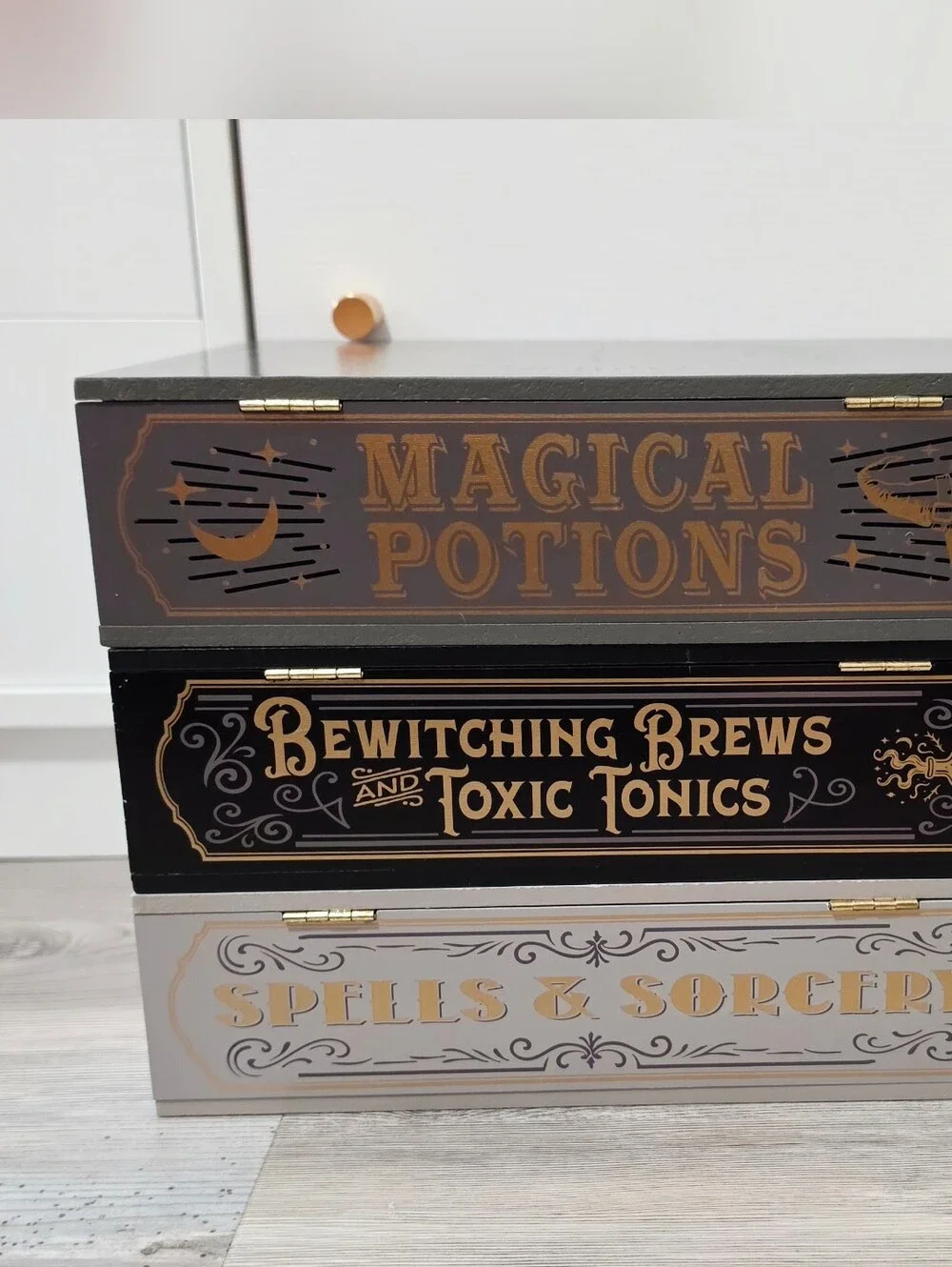 Target Bullseye Playground Halloween 2026 Wood Book Decor - Witching Brews